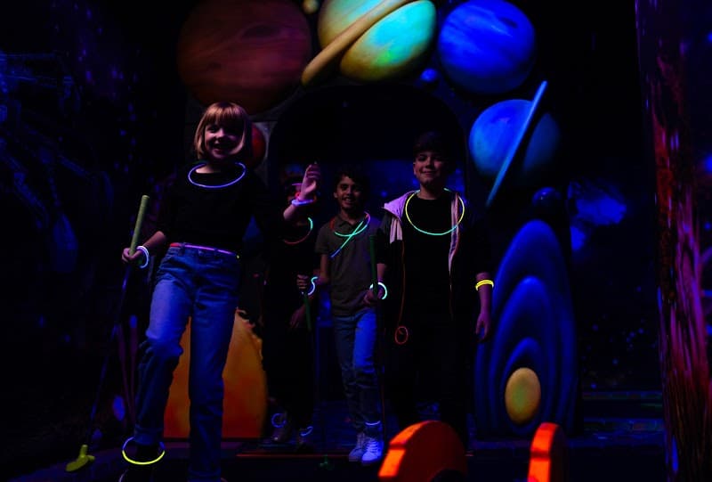 Blacklight Mini Golf