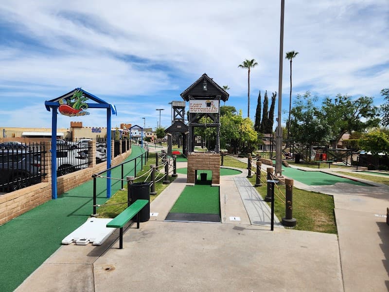 King Arthur's Quest Mini Golf course